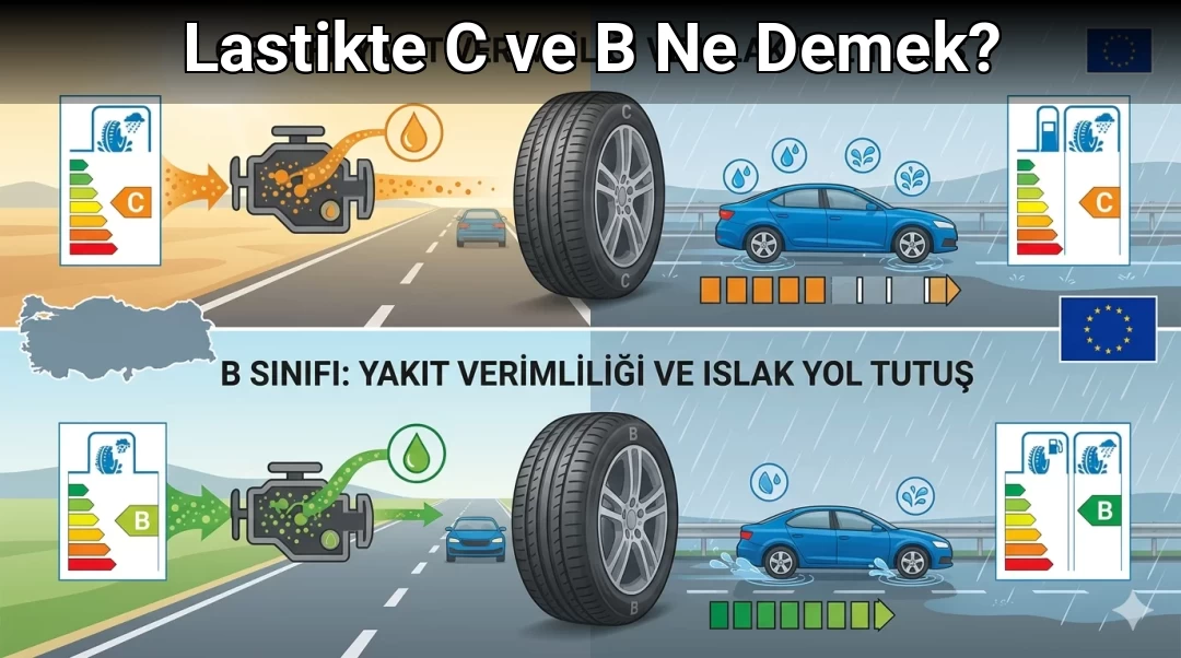 Lastikte C ve B Ne Demek?